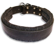 BUY 1.5 inch Leather Collar for all dogs