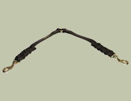 Leather Two Dog Coupler for all dogs
