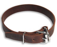 Premium 1 inch Wide Latigo Collar for all dogs Premium 1 inch Wide Latigo Collar for all dogs