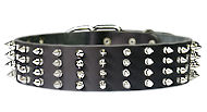 Protector Full Spiked 2 inch collar for all dogs