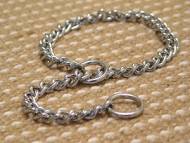 Choke dog collar -Slip choke dog collar