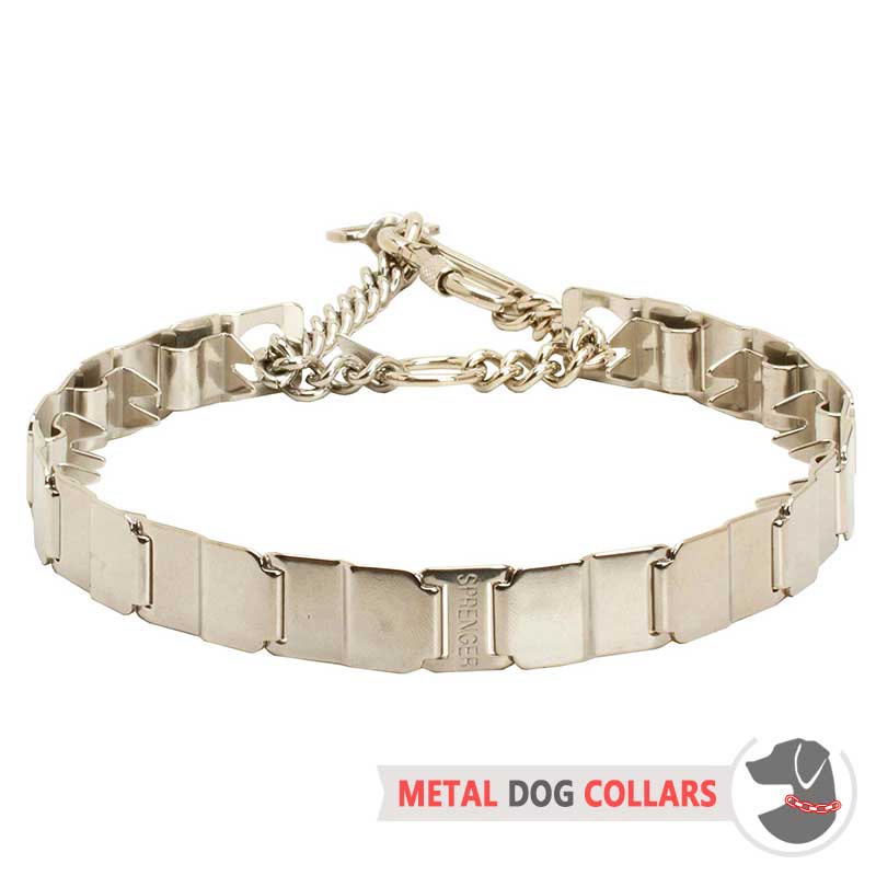 Get Stainless Steel Neck Tech Dog Prong Collar | Obedience Training