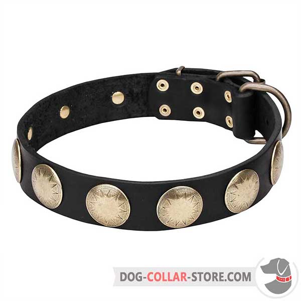 Dog Collar of strong genuine leather