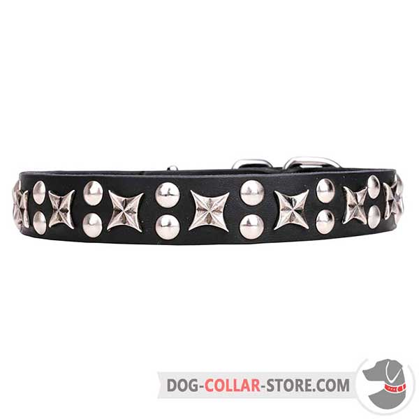 Leather Collar for handling large and medium breeds