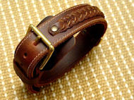 Handcrafted Leather Dog Collar Handcrafted Leather Dog Collar