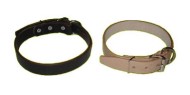 French bulldog leather dog collar-small collar width 1'(2.5 cm)