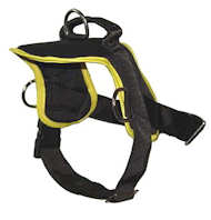 Nylon multi-purpose dog harness for tracking - patrol harness