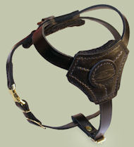 Small Leather Dog Harness for all dogs puppy