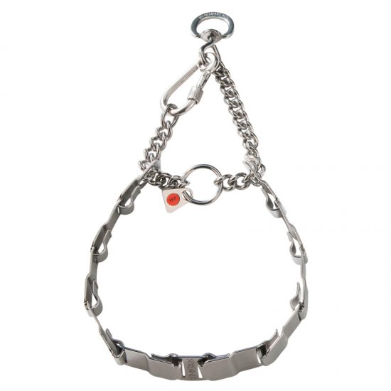HS Stainless Steel Neck Tech Dog Prong Collar
