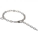Herm Sprenger Chrome Plated Dog Fur Saver with Strong Snap Hook