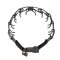 Strainless Steel Dog Prong Collar in Black