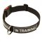 Nylon Dog Collar with Identification Patches
