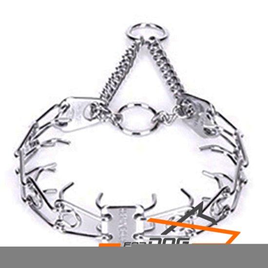 Herm Sprenger Chrome-plated Dog Pinch Prong Collar