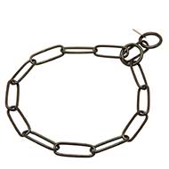 Black Stainless Steel Long Link Dog Fur Saver Black Stainless Steel Long Link Dog Fur Saver
