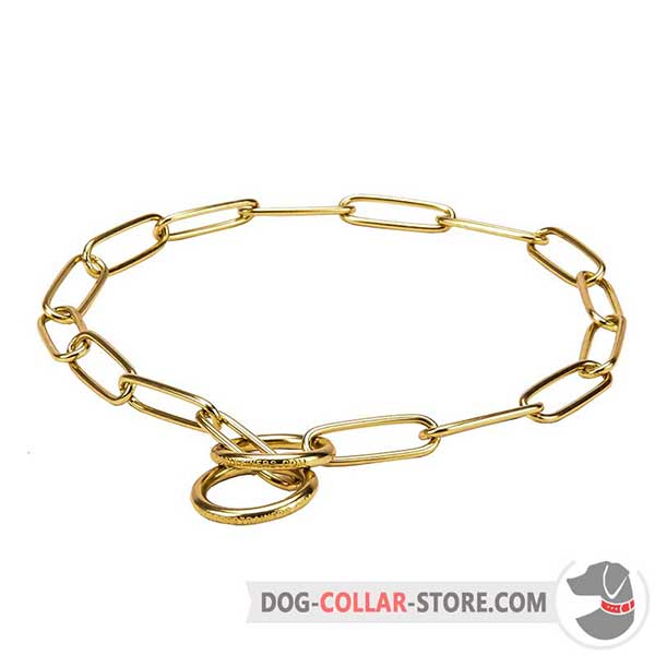Dog fur saver collar, large and strong links