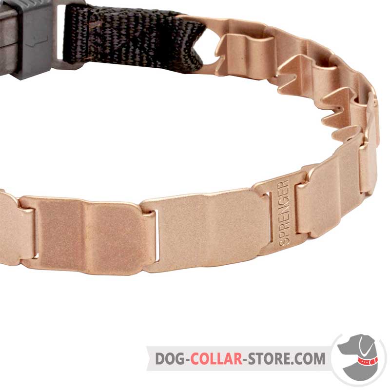 copper dog collar