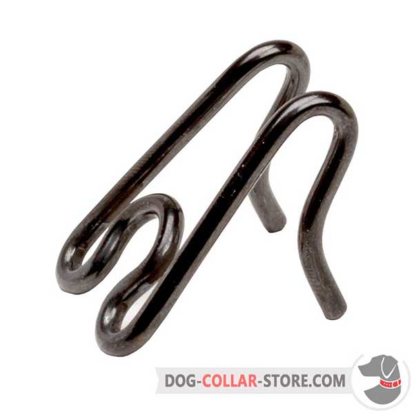 Stainless steel additional link for pinch collar adjustment
