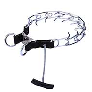 'Daily Revolution' Pinch Dog Collar with Metal Handle 'Daily Revolution' Pinch Dog Collar with Metal Handle