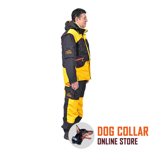 Convenient Training Suit with a Few Pockets