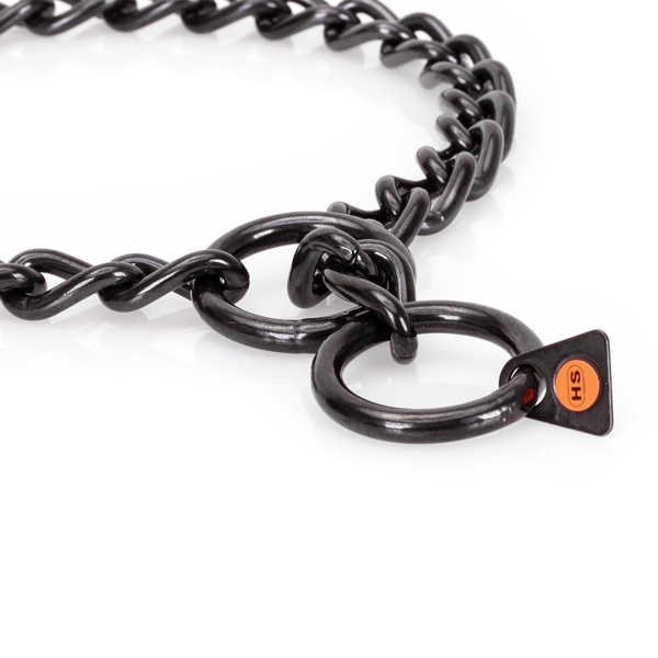 Top notch dog collar for training manufactured from super durable stainless steel